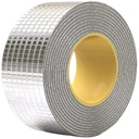Waterproof Repair Tape For Pipe Leakage Roof Water Leakage Solution Aluminum Foil Tape Waterproof Adhesive Sealing Butyl Rubber Tape For Surface Crack (5 Cm X 5 M)