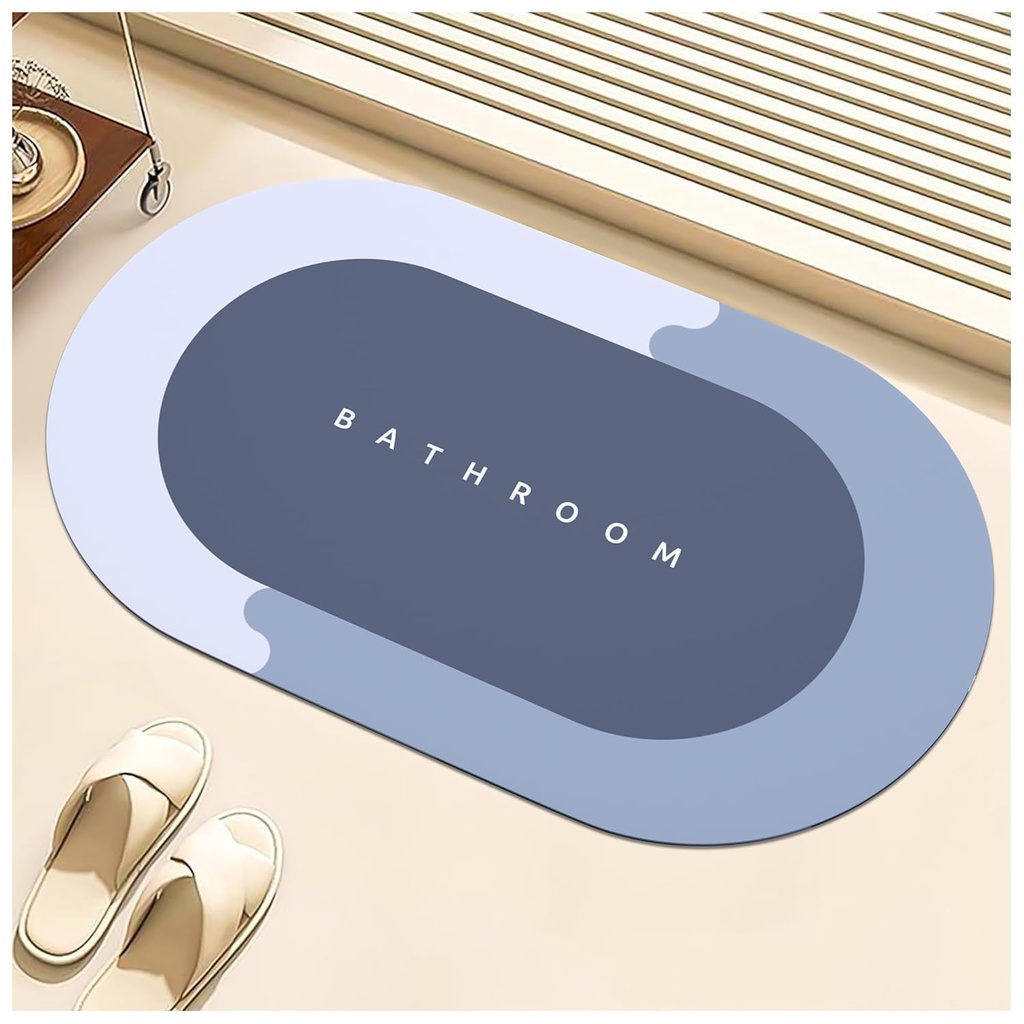 Bathroom mat, Door Mat, Floor Mat, Bath Mat, Doormat, Bathroom Carpet | Non Slip mat for Bathroom Cushion Mat Super Absorbent Soft Carpet, Quick Dry