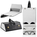 Travel Sunglasses Organizer,Premium Sunglass Travel Case for Multiple Pairs,Sunglasses Travel Case with Slots Portable Sunglasses Travel Case,Sunglass Organizer Travel for Men & Women