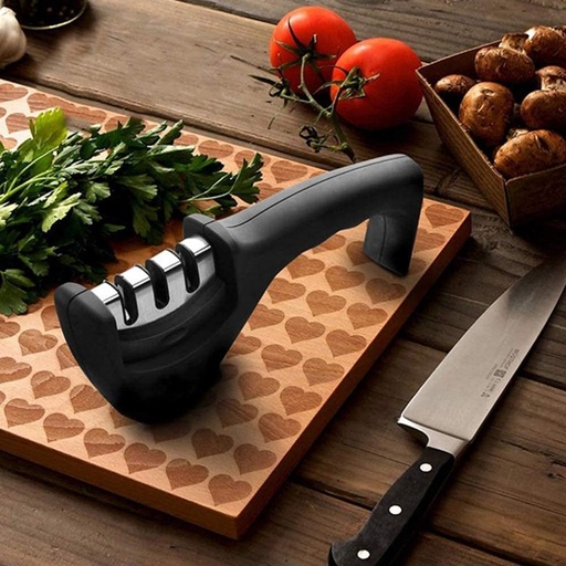Knife Sharpener Manual 3 Stage Knife Sharpener Tool Advanced Knife Sharpener for Kitchen Knife Sharpener Rod Knife Sharpener Knives Sharpening Tool