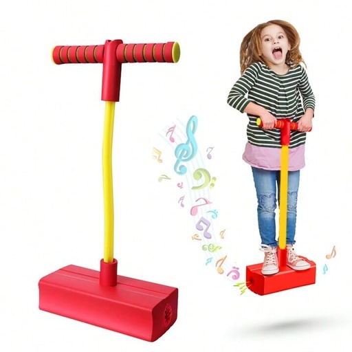 ogo Jumper for Kids - Fun and Safe Jumping Stick - Pogo Stick for Kids - Pogo Jump Makes Squeaky Sounds - Holds up to 250 lbs. - Great Gift